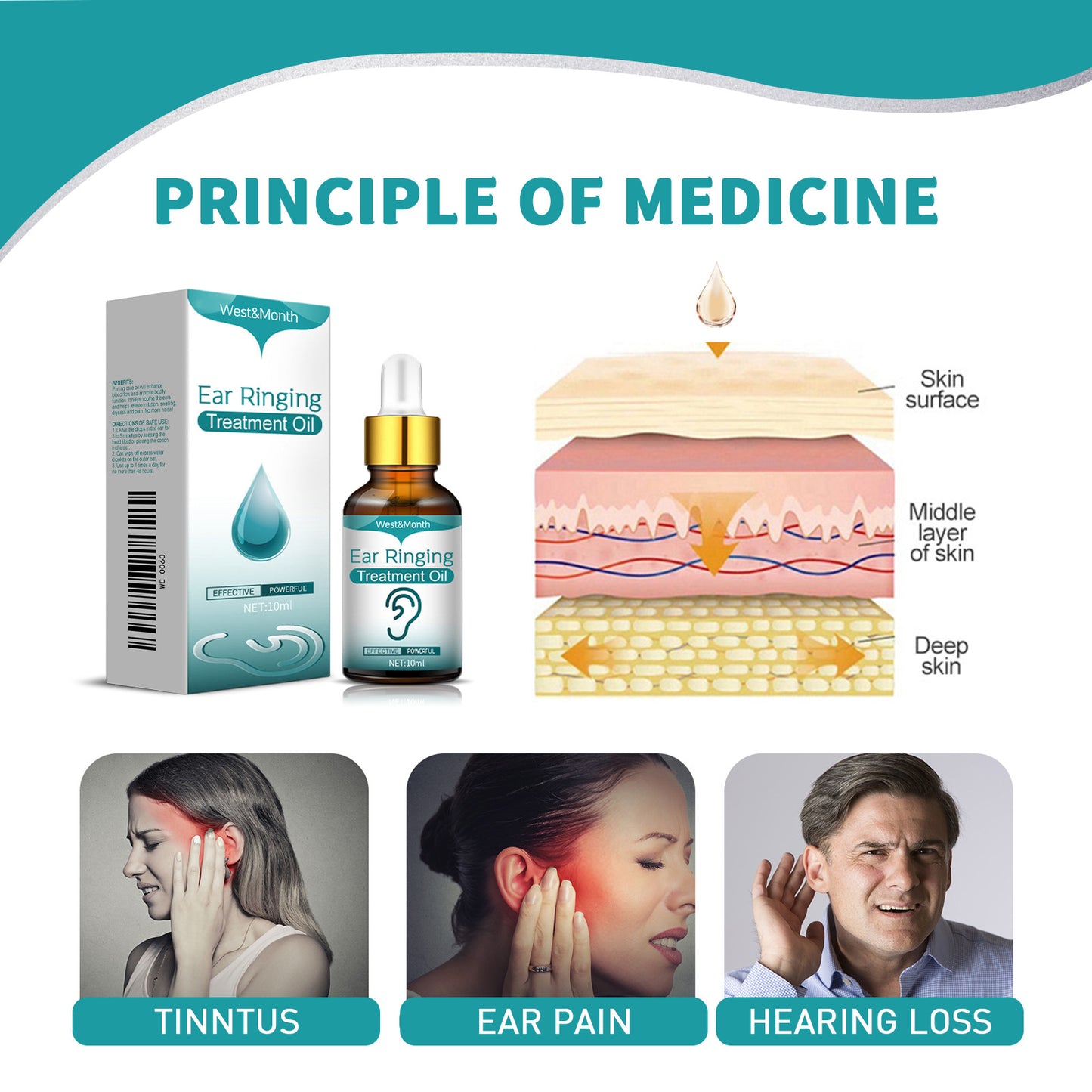 Ear Health &amp; Ringing Relief Oil